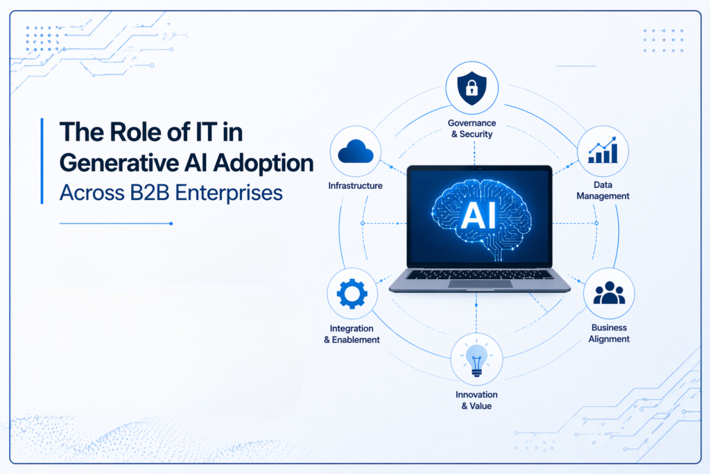 The Role of IT in Generative AI Adoption Across B2B Enterprises: