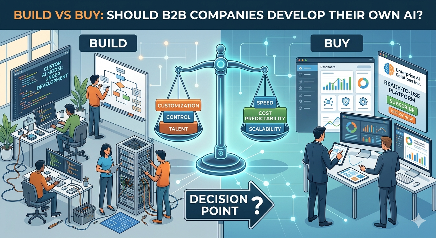 Build vs Buy: Should B2B Companies Develop Their Own AI?