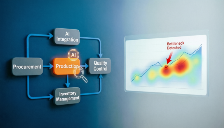 Using AI to Detect Operational Bottlenecks in Enterprises