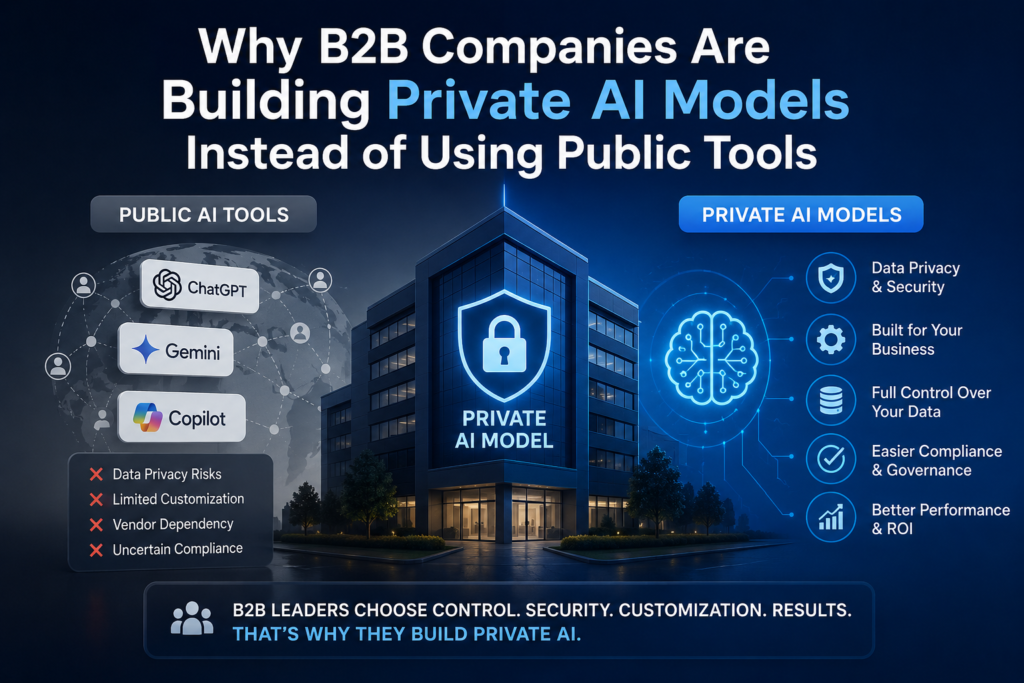 Why B2B Companies Are Building Private AI Models Instead of Using Public Tools