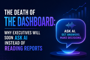 Conversational Business Intelligence AI replacing traditional business dashboards