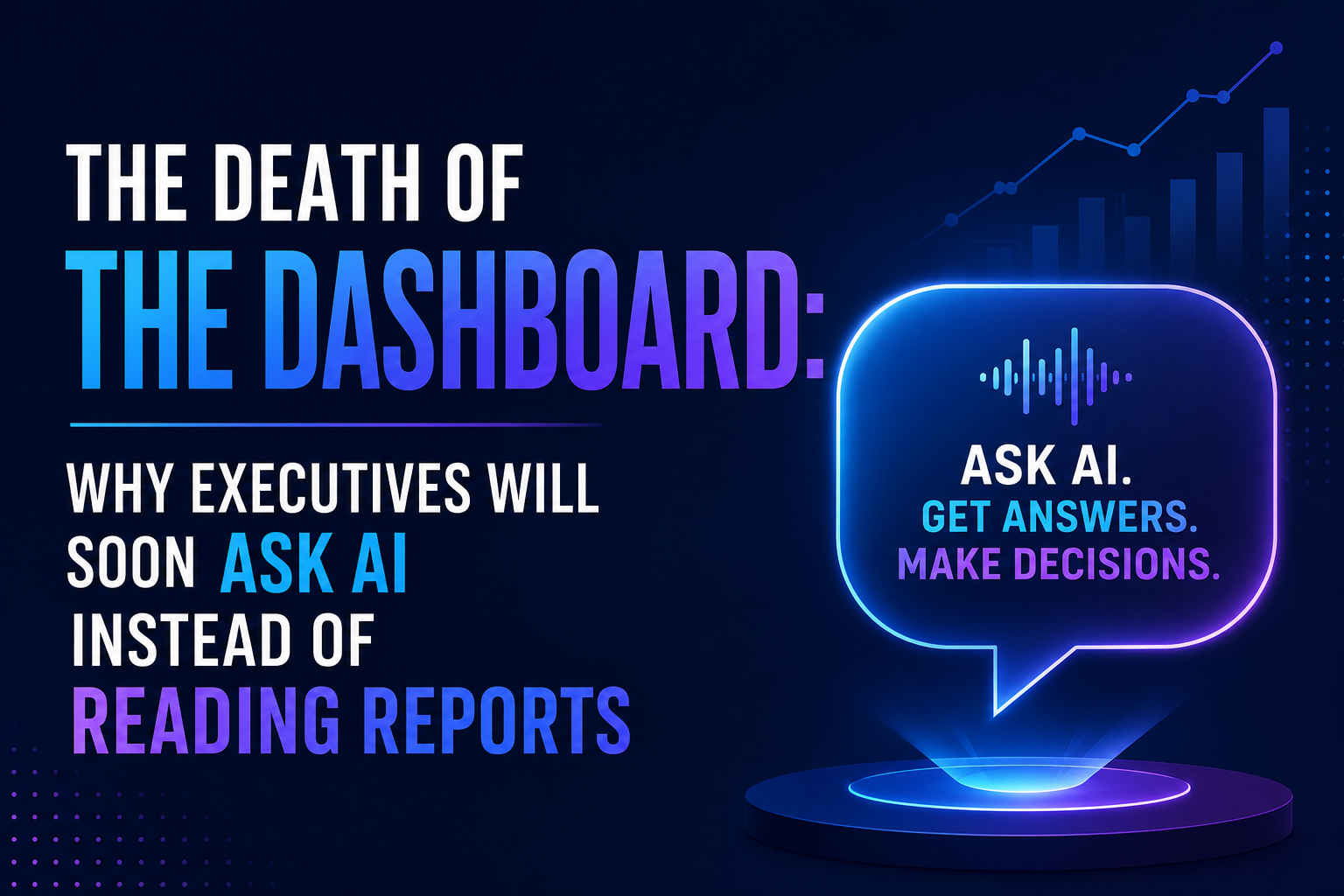 Conversational Business Intelligence AI replacing traditional business dashboards