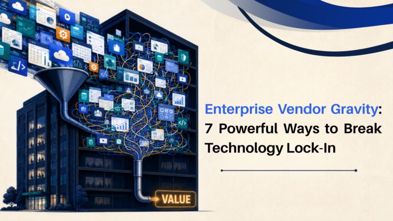 Enterprise Vendor Gravity and technology vendor lock-in