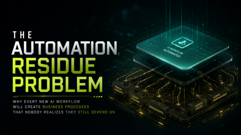 Automation Residue Problem