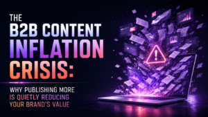 The B2B Content Inflation Crisis: Why More Content Is Reducing Brand Authority