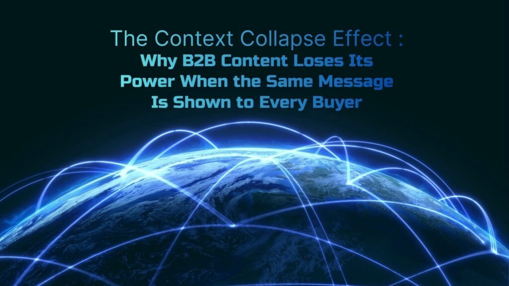 B2B personalization and contextual marketing strategy