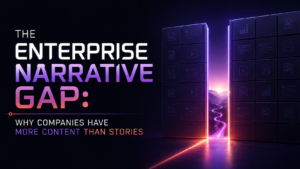 Enterprise Narrative Gap in B2B marketing strategy