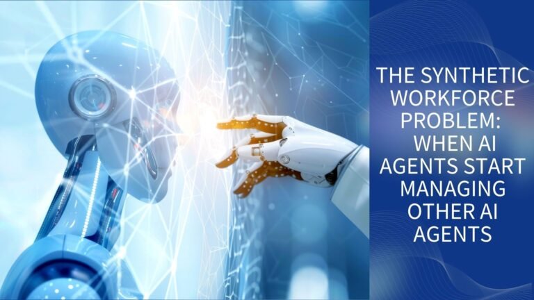AI agents managing AI agents in a synthetic workforce