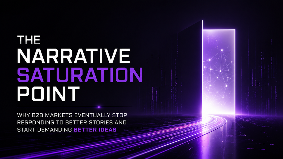 B2B thought leadership and narrative saturation