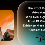 Proof density strategy for B2B buyer trust