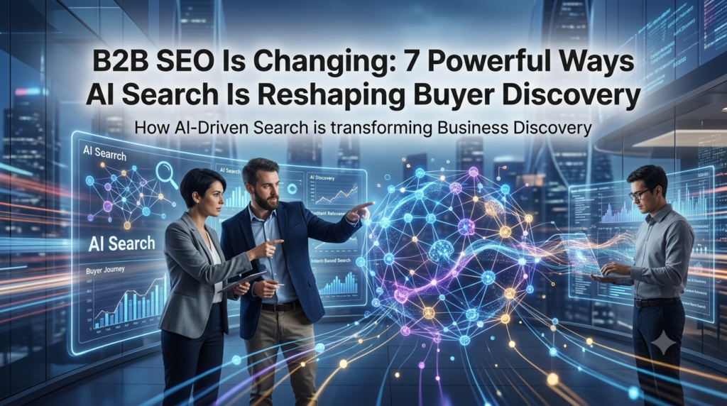B2B SEO strategy for buyers using AI search instead of Google