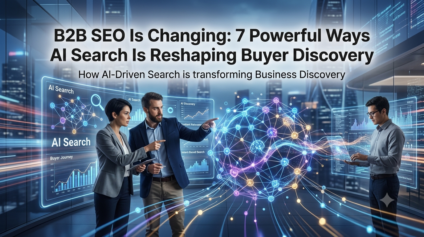 B2B SEO strategy for buyers using AI search instead of Google