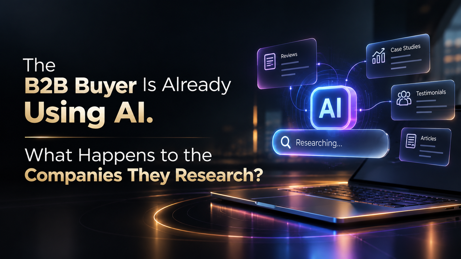 B2B buyers using AI to research and evaluate enterprise technology vendors