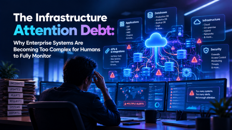 infrastructure attention debt
