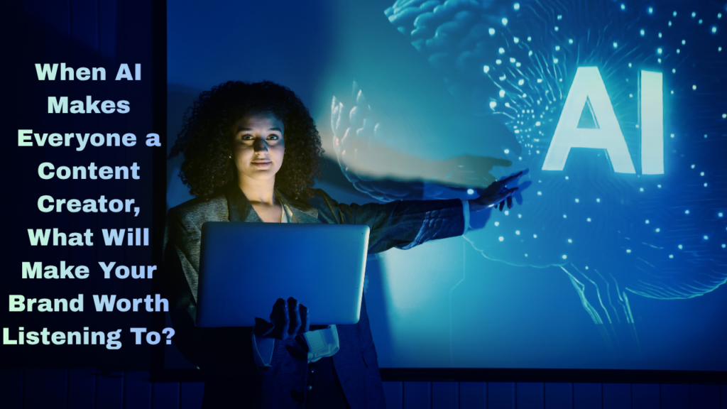 AI content creation and brand differentiation in modern marketing