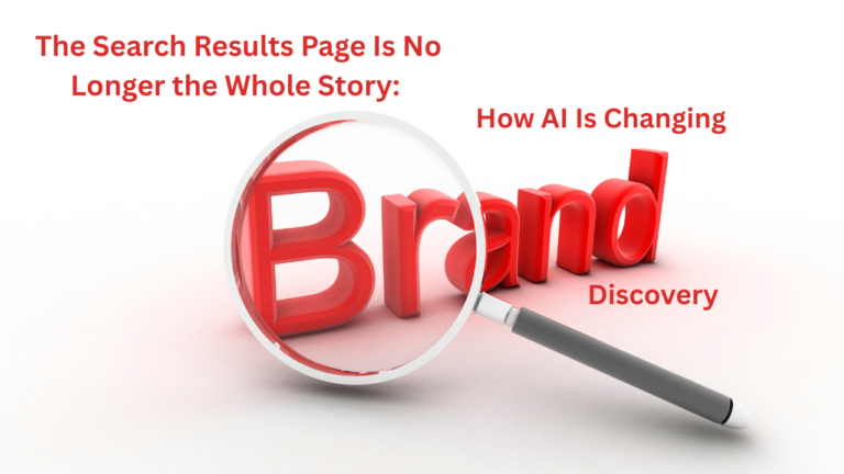 AI-Powered Brand Discovery showing how AI search helps B2B buyers discover brands, evaluate solutions, and research technology providers