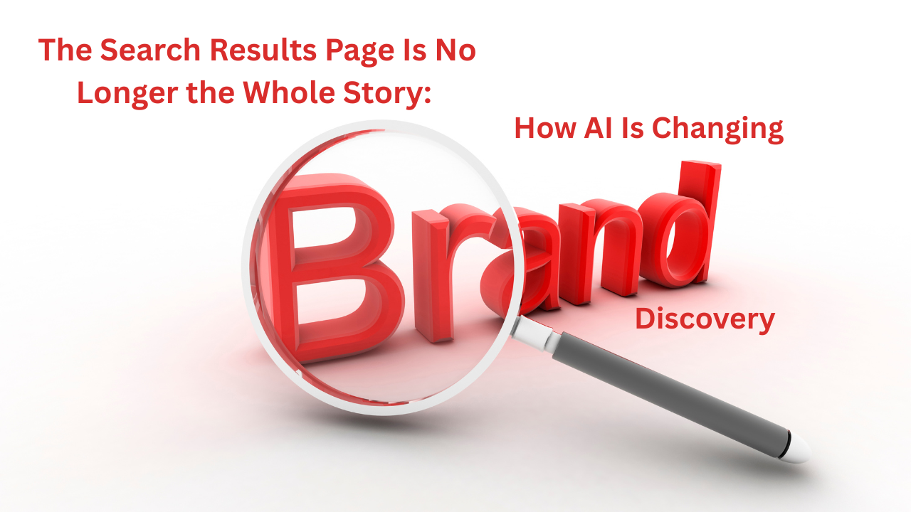 AI-Powered Brand Discovery showing how AI search helps B2B buyers discover brands, evaluate solutions, and research technology providers