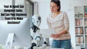 AI agents in business supporting trusted decision-making through automation, human oversight, and enterprise AI governance